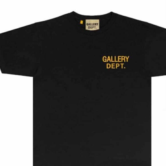 Brand New Lite Gallery Dept Black Tee with Gold Accents A16. 3xl - Picture 1 of 2